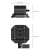 SmallRig 6915 - szybkozłączny adapter w stylu płytki typu Arca-Swiss do systemu SR-MicroSlide - wymiary